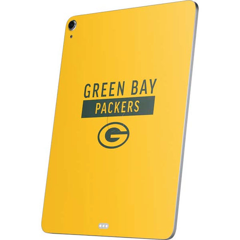 NFL Green Bay Packers Yellow Performance Series Apple iPad Air Skin