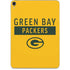 NFL Green Bay Packers Yellow Performance Series Apple iPad Pro Skin