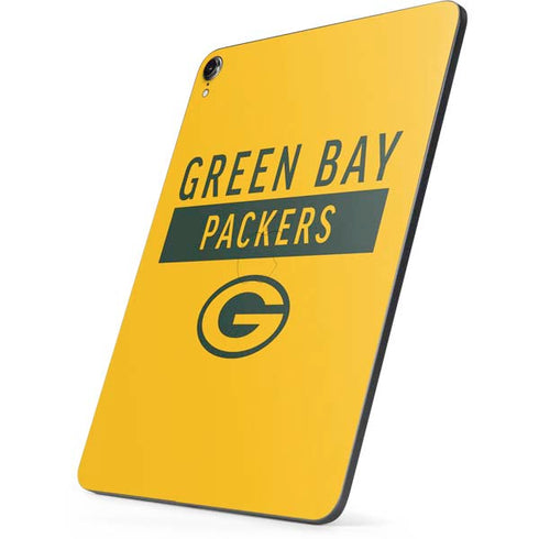 NFL Green Bay Packers Yellow Performance Series Apple iPad Pro Skin