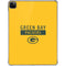 NFL Green Bay Packers Yellow Performance Series iPad Pro 11in (2024) Clear Case