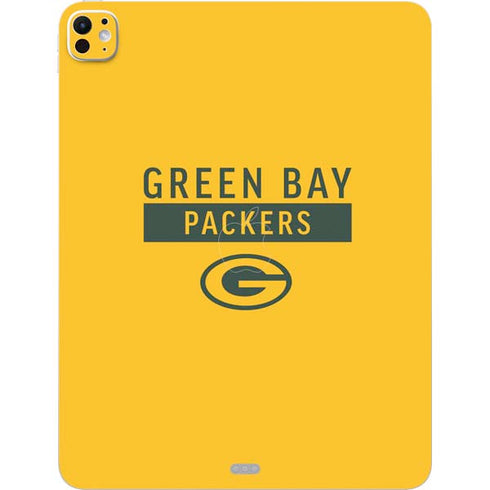 NFL Green Bay Packers Yellow Performance Series iPad Pro 13in M4 (2024) Skin