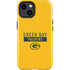 NFL Green Bay Packers Yellow Performance Series iPhone 15 Impact Case