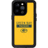NFL Green Bay Packers Yellow Performance Series iPhone 15 Pro Waterproof Case
