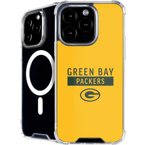 NFL Green Bay Packers Yellow Performance Series iPhone 16 Pro MagSafe Case