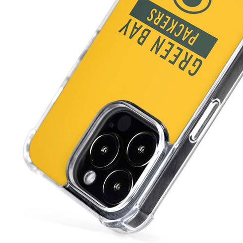 NFL Green Bay Packers Yellow Performance Series iPhone 16 Pro MagSafe Case