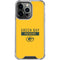 NFL Green Bay Packers Yellow Performance Series iPhone 16 Pro Max Clear Case