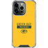 NFL Green Bay Packers Yellow Performance Series iPhone 16 Pro Max Clear Case