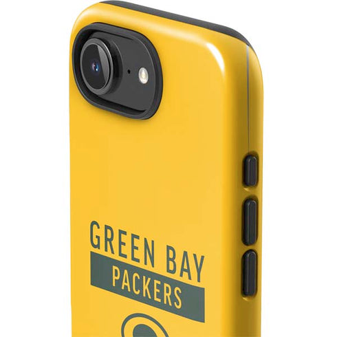 NFL Green Bay Packers Yellow Performance Series iPhone 16e Impact Case