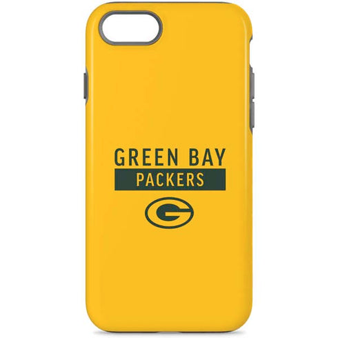 NFL Green Bay Packers Yellow Performance Series iPhone Cases