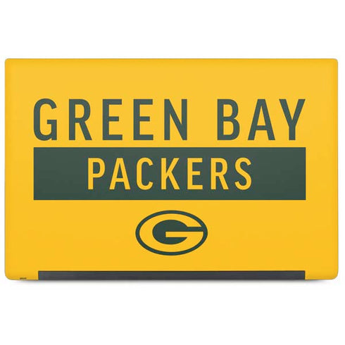 NFL Green Bay Packers Yellow Performance Series Dell Latitude Skin