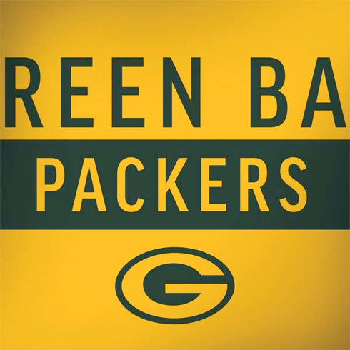 NFL Green Bay Packers Yellow Performance Series Dell Latitude Skin