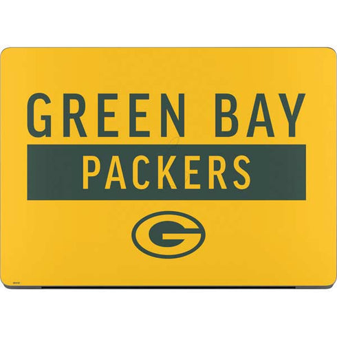 NFL Green Bay Packers Yellow Performance Series Apple MacBook Pro 14-inch Skin
