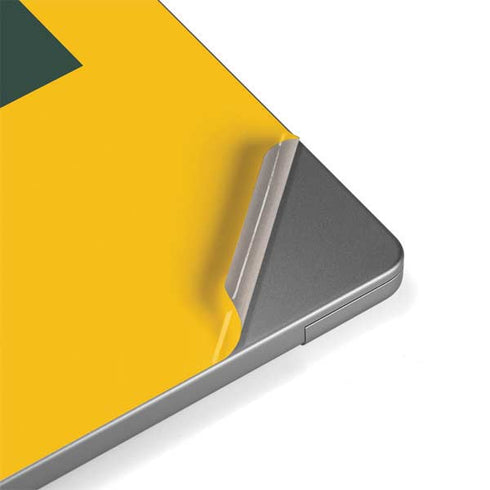 NFL Green Bay Packers Yellow Performance Series Apple MacBook Pro 14-inch Skin
