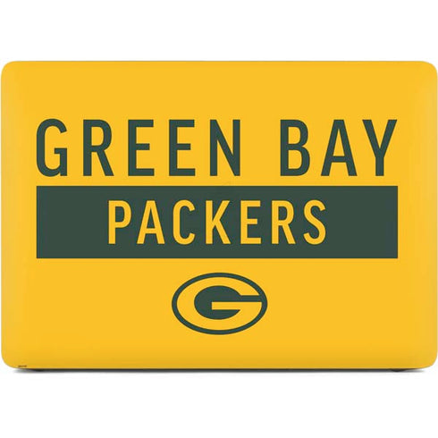 NFL Green Bay Packers Yellow Performance Series Apple MacBook Pro 16-inch Skin