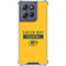 NFL Green Bay Packers Yellow Performance Series Moto G 5G (2025) Clear Case