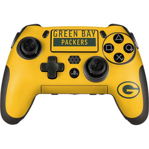 NFL Green Bay Packers Yellow Performance Series PlayStation Scuf Vantage 2 Controller Skin
