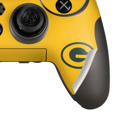 NFL Green Bay Packers Yellow Performance Series PlayStation Scuf Vantage 2 Controller Skin