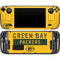 NFL Green Bay Packers Yellow Performance Series Steam Deck Handheld Gaming Computer OLED Skin