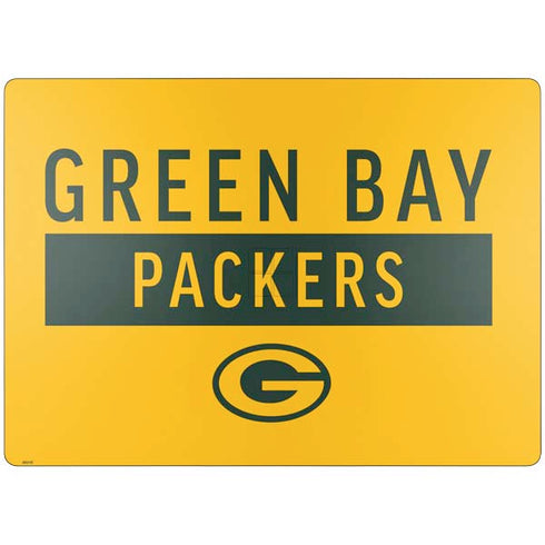 NFL Green Bay Packers Yellow Performance Series Surface Laptop 7 13.8in Skin