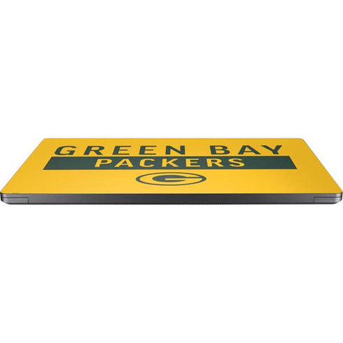 NFL Green Bay Packers Yellow Performance Series Surface Laptop 7 15in Skin