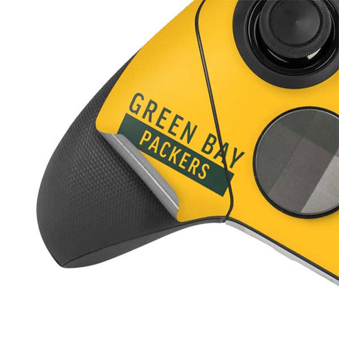 NFL Green Bay Packers Yellow Performance Series Xbox Elite Wireless Controller Series 2 Skin