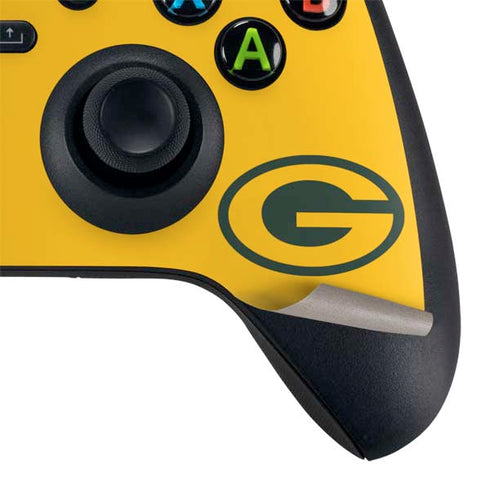 NFL Green Bay Packers Yellow Performance Series XBox Series X Digital Edition Bundle Skin