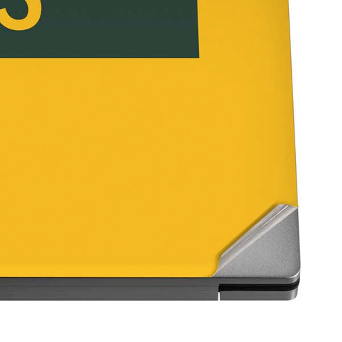 NFL Green Bay Packers Yellow Performance Series Dell XPS Skin