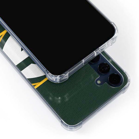 NFL Green Bay Packers Zone Block Galaxy A35 5G Clear Case