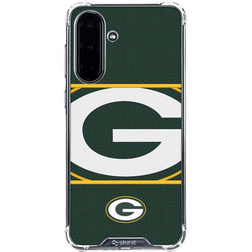 NFL Green Bay Packers Zone Block Galaxy A36 5G Clear Case