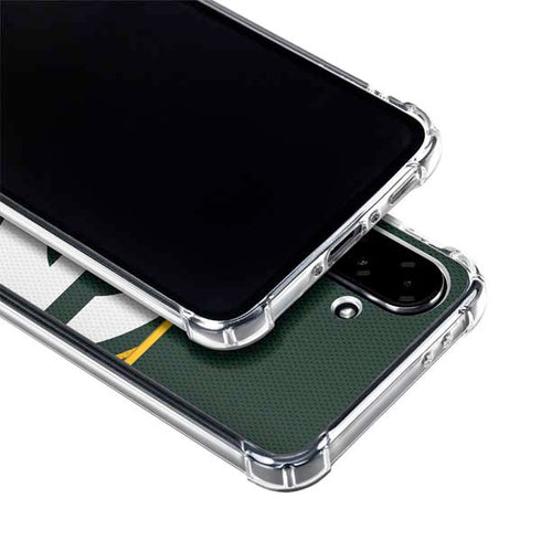 NFL Green Bay Packers Zone Block Galaxy A36 5G Clear Case