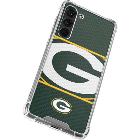 NFL Green Bay Packers Zone Block Galaxy S24 FE Clear Case