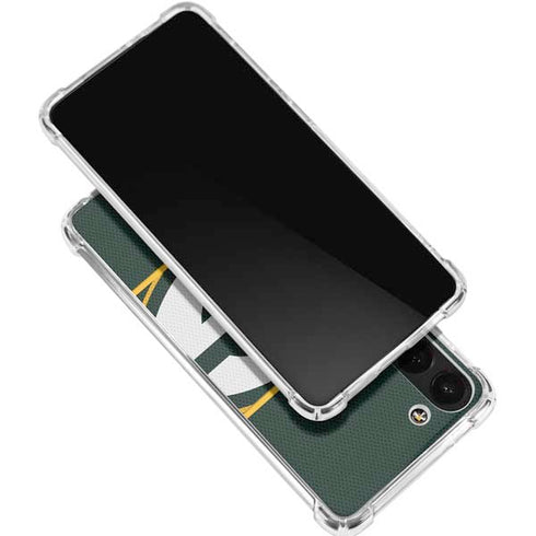 NFL Green Bay Packers Zone Block Galaxy S24 FE Clear Case