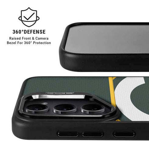 NFL Green Bay Packers Zone Block Galaxy S24 FE Kickstand Case