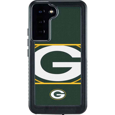 NFL Green Bay Packers Zone Block Galaxy S24 Plus Waterproof Case