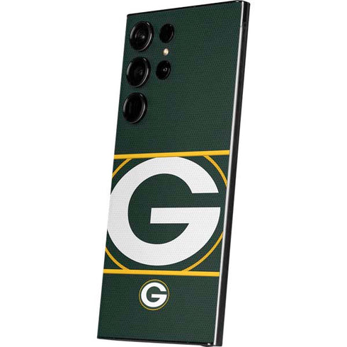 NFL Green Bay Packers Zone Block Galaxy S25 Ultra Skin