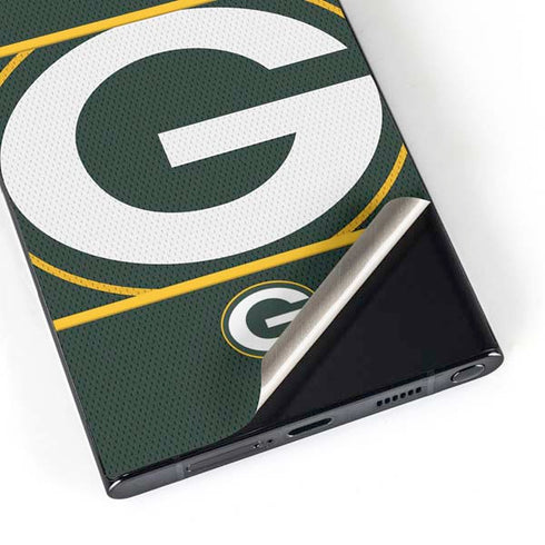 NFL Green Bay Packers Zone Block Galaxy S25 Ultra Skin