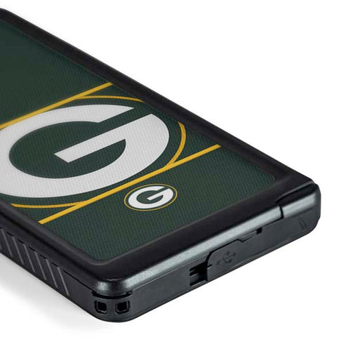 NFL Green Bay Packers Zone Block Galaxy S24 Ultra Waterproof Case