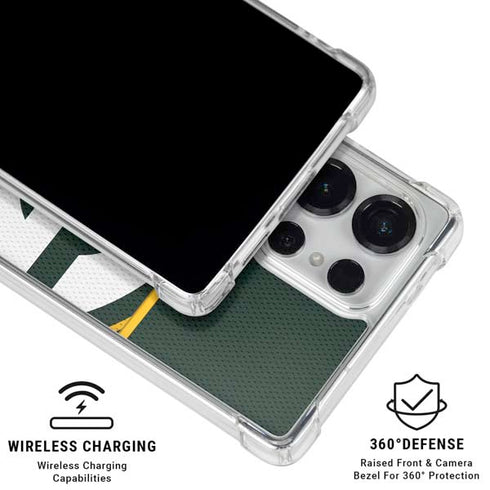 NFL Green Bay Packers Zone Block Galaxy S25 Ultra Clear Case