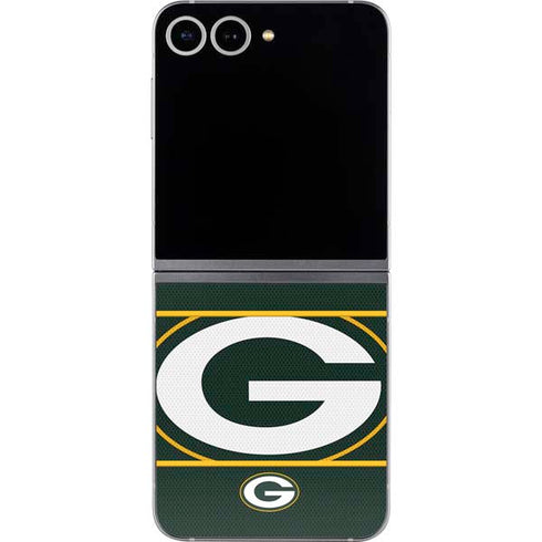 NFL Green Bay Packers Zone Block Galaxy Z Flip6 Skin