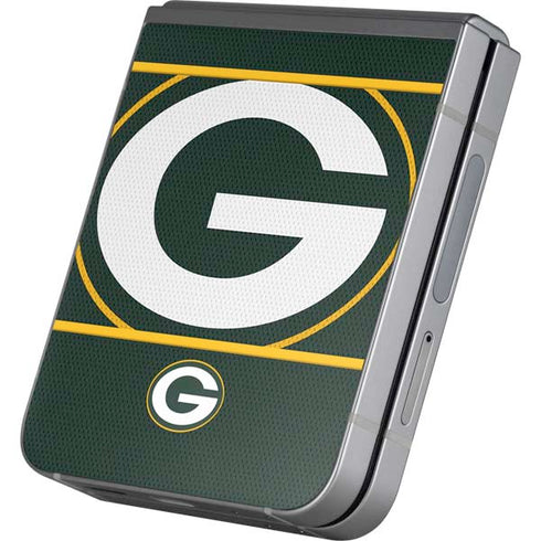 NFL Green Bay Packers Zone Block Galaxy Z Flip6 Skin