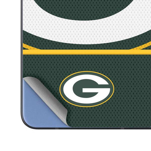 NFL Green Bay Packers Zone Block Galaxy Z Fold5 5G Skin