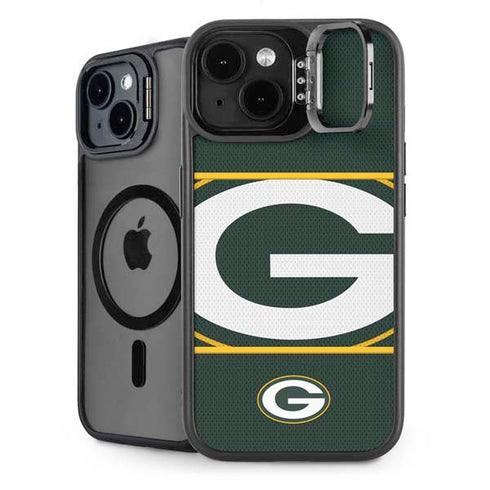 NFL Green Bay Packers Zone Block iPhone 15 Kickstand Case