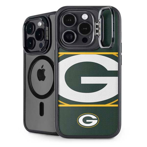 NFL Green Bay Packers Zone Block iPhone 15 Pro Max Kickstand Case