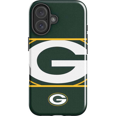 NFL Green Bay Packers Zone Block iPhone 16 Impact Case