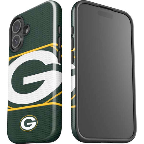 NFL Green Bay Packers Zone Block iPhone 16 Impact Case