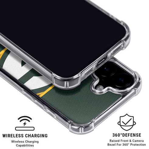 NFL Green Bay Packers Zone Block iPhone 16 MagSafe Case