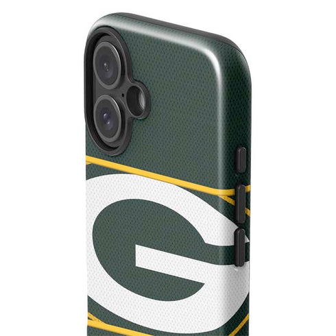 NFL Green Bay Packers Zone Block iPhone 16 Plus Impact Case