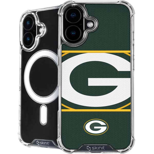 NFL Green Bay Packers Zone Block iPhone 16 Plus MagSafe Case