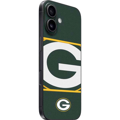 NFL Green Bay Packers Zone Block iPhone 16 Plus Skin