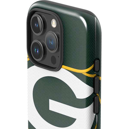 NFL Green Bay Packers Zone Block iPhone 16 Pro Impact Case